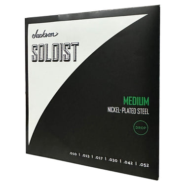 Encordadura Jackson Soloist Drop Medium Para Guitarra Electrica 10-52 2991052006